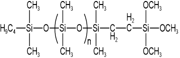 单端丁基单端三甲氧基硅油<br >YK-6194B